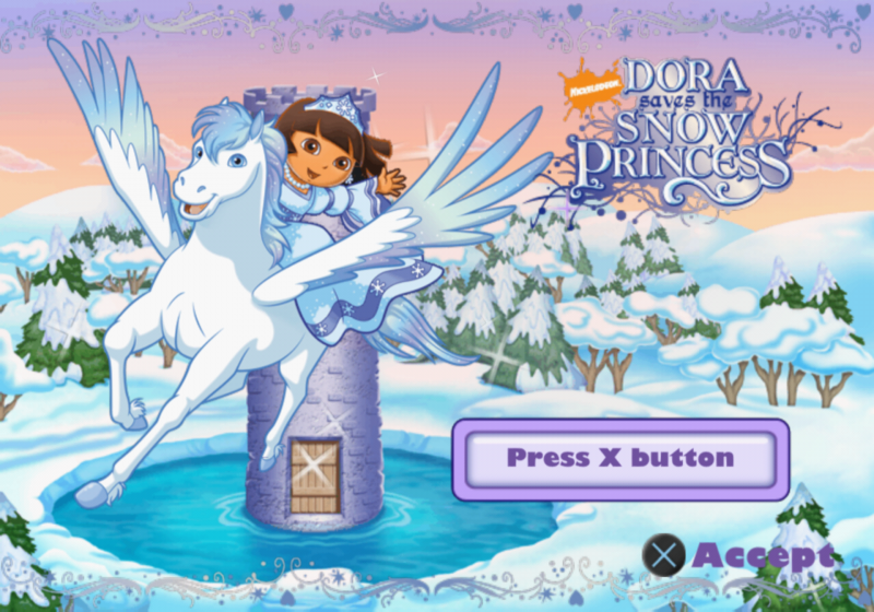 File:Dora Saves the Snow Princess - title.png