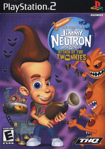 File:Cover The Adventures of Jimmy Neutron Boy Genius Attack of the Twonkies.jpg