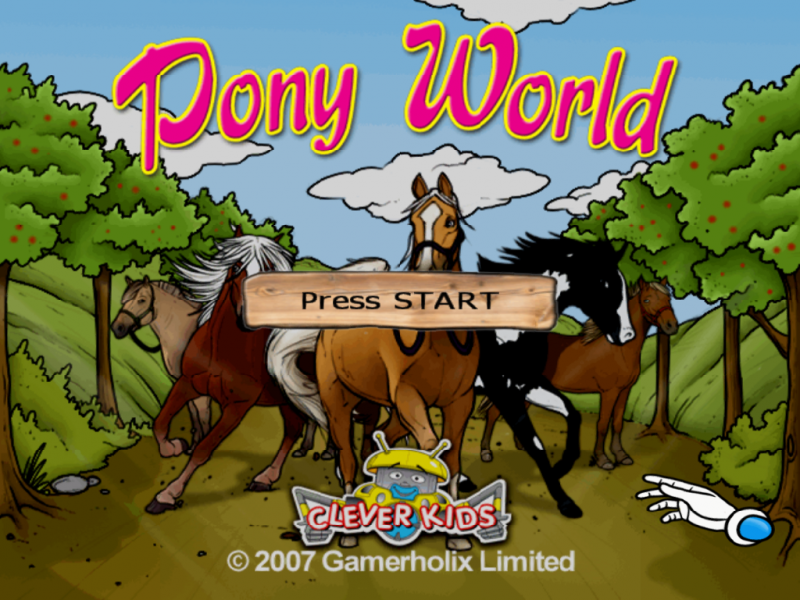 File:Clever Kids Pony World - title.png