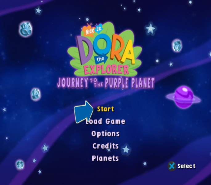 File:Dora Journey to the Purple Planet - title.png