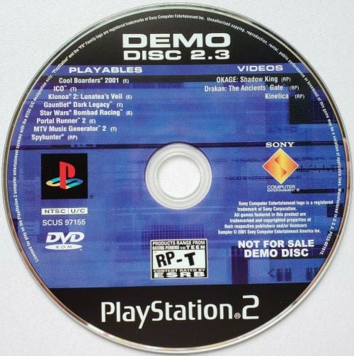 Demo Disc 2.3 - PCSX2 Wiki