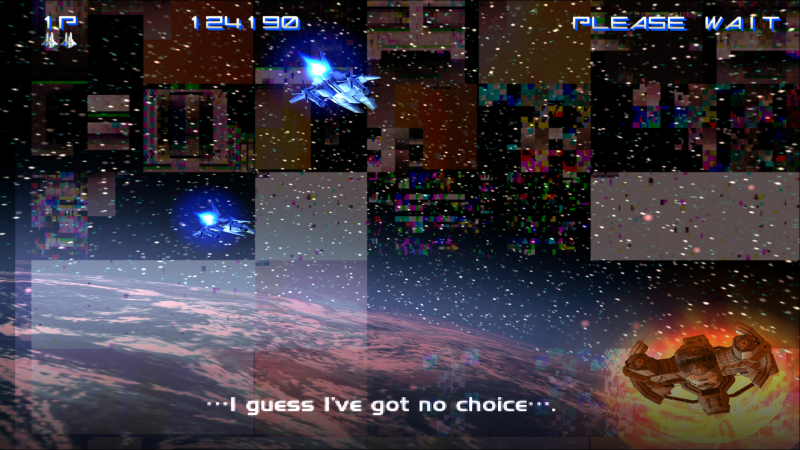 File:Gradius V - Glitched textures.png