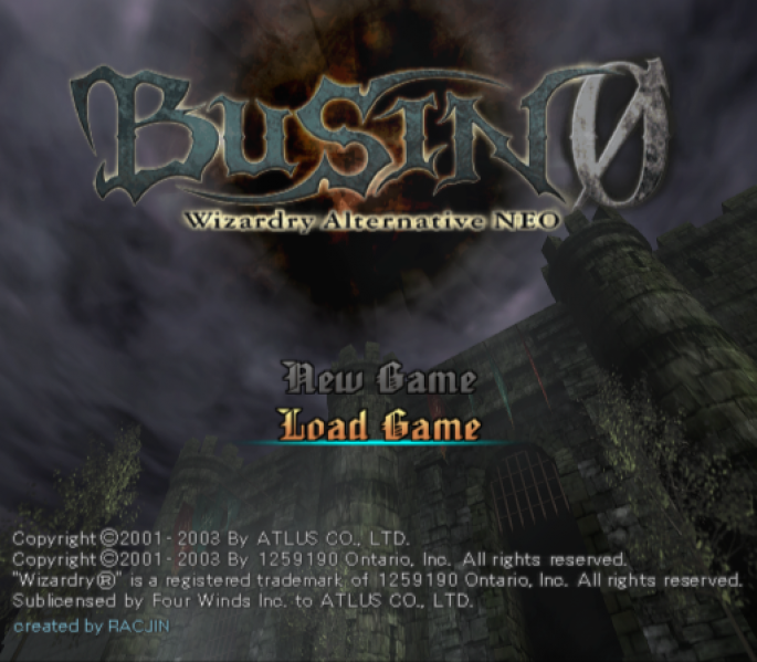 File:Busin 0 Wizardry Alternative Neo - title.png