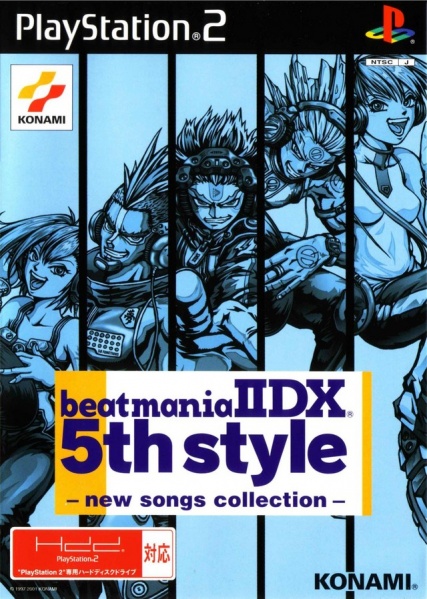 File:Cover BeatMania IIDX 5th Style New Songs Collection.jpg