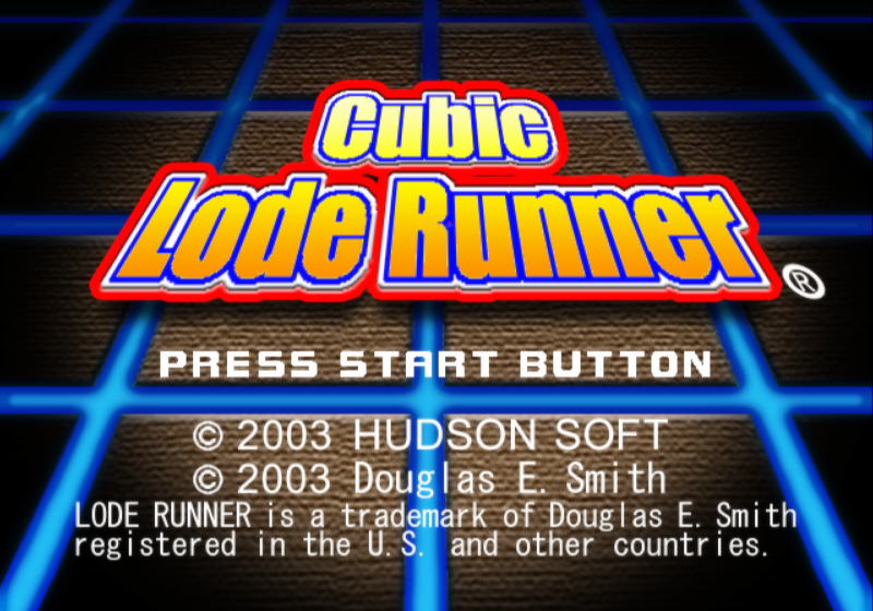 File:Cubic Lode Runner - title.png