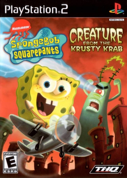 File:Cover SpongeBob SquarePants Creature from the Krusty Krab.jpg