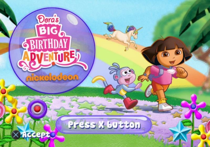 File:Dora's Big Birthday Adventure - title.png