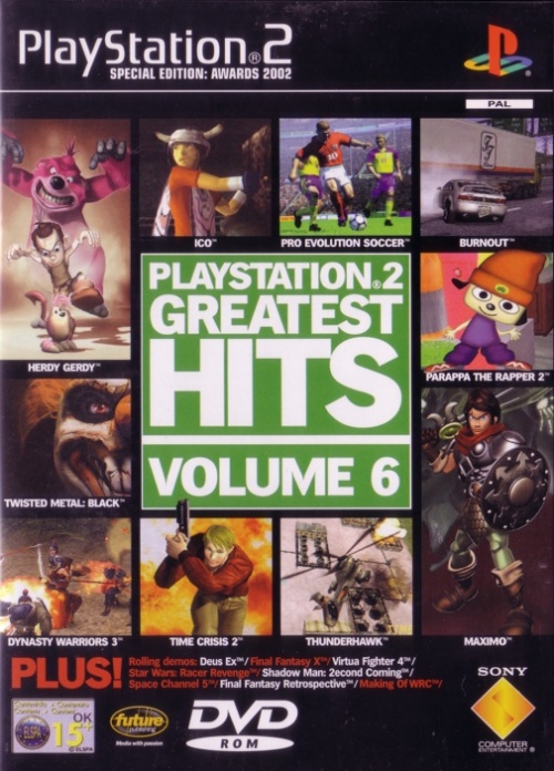 PlayStation 2 Greatest Hits Volume 6 PCSX2 Wiki