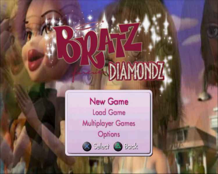 File:Bratz Forever Diamondz - menu.png