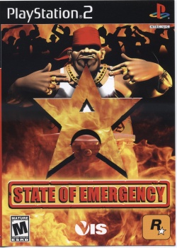 STATE OF EMERGENCY Playstation 2 Video Game Rockstar Games